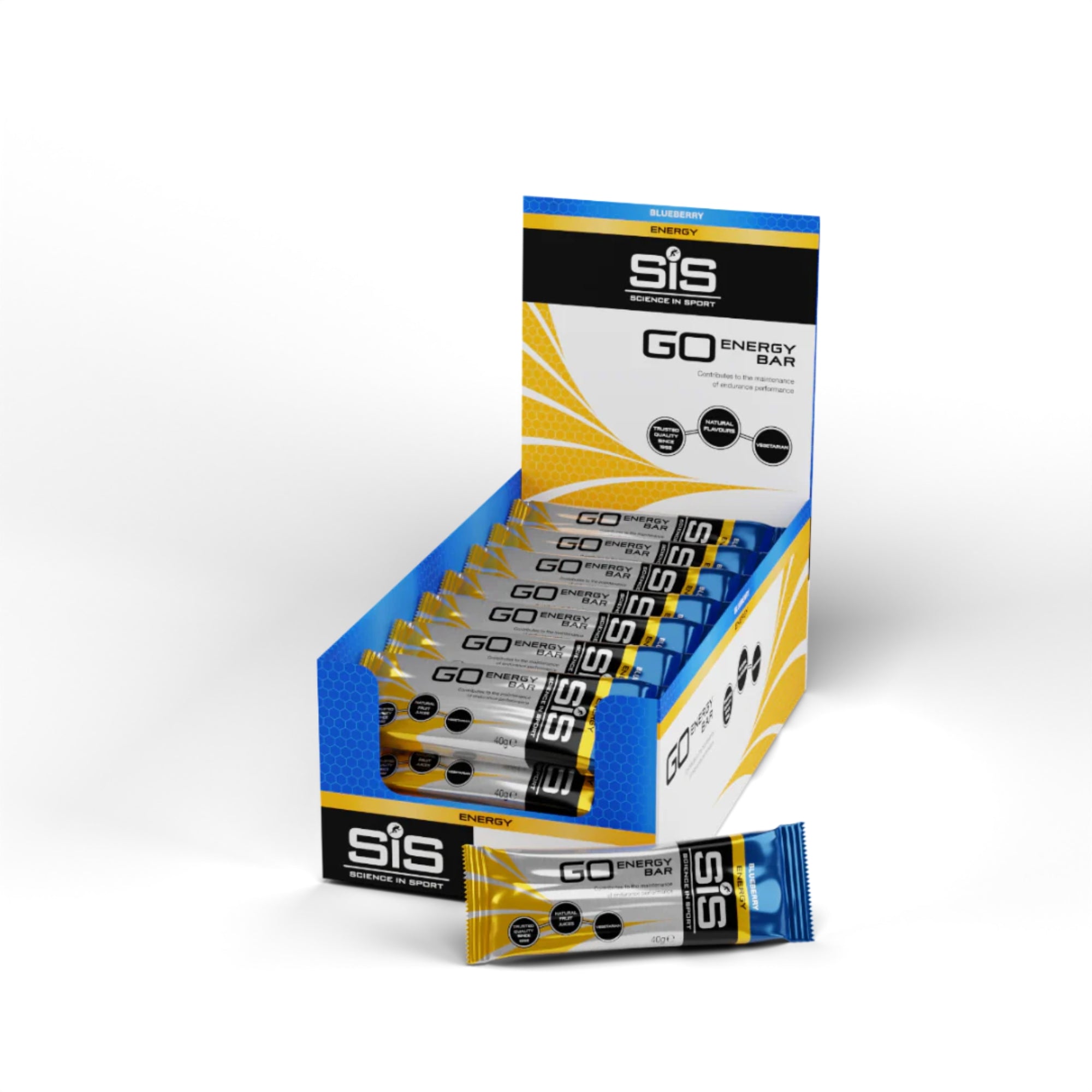 SIS - GO ENERGY BARS - BLUEBERRIES