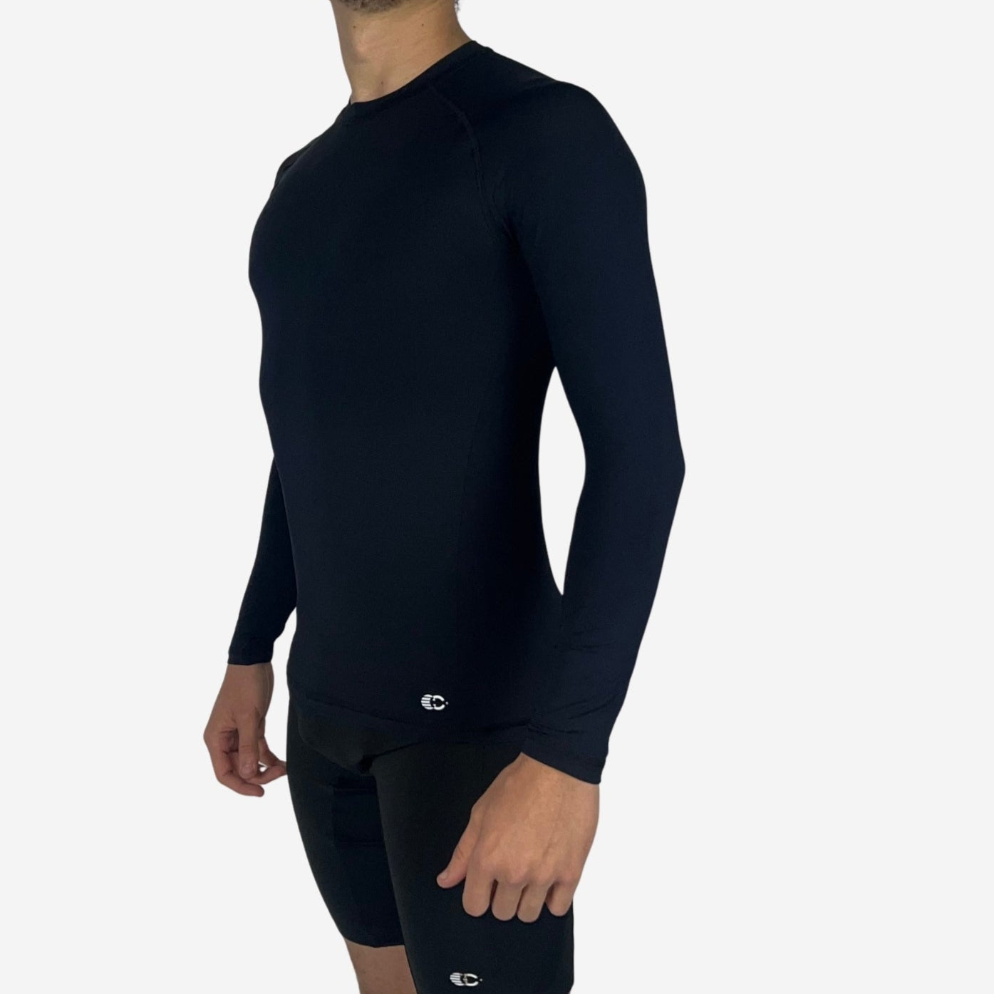 MANGA LARGA ACTIVE NEGRO HOMBRE | CINCO AM