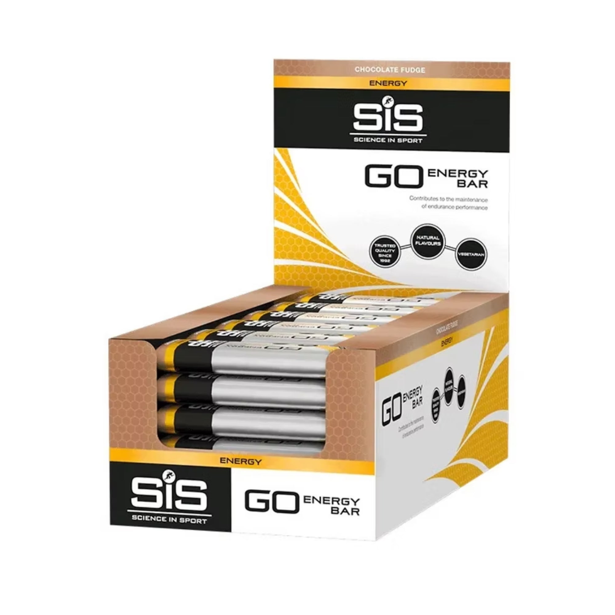 SIS - GO ENERGY BARS - CHOCOLATE FUDGE