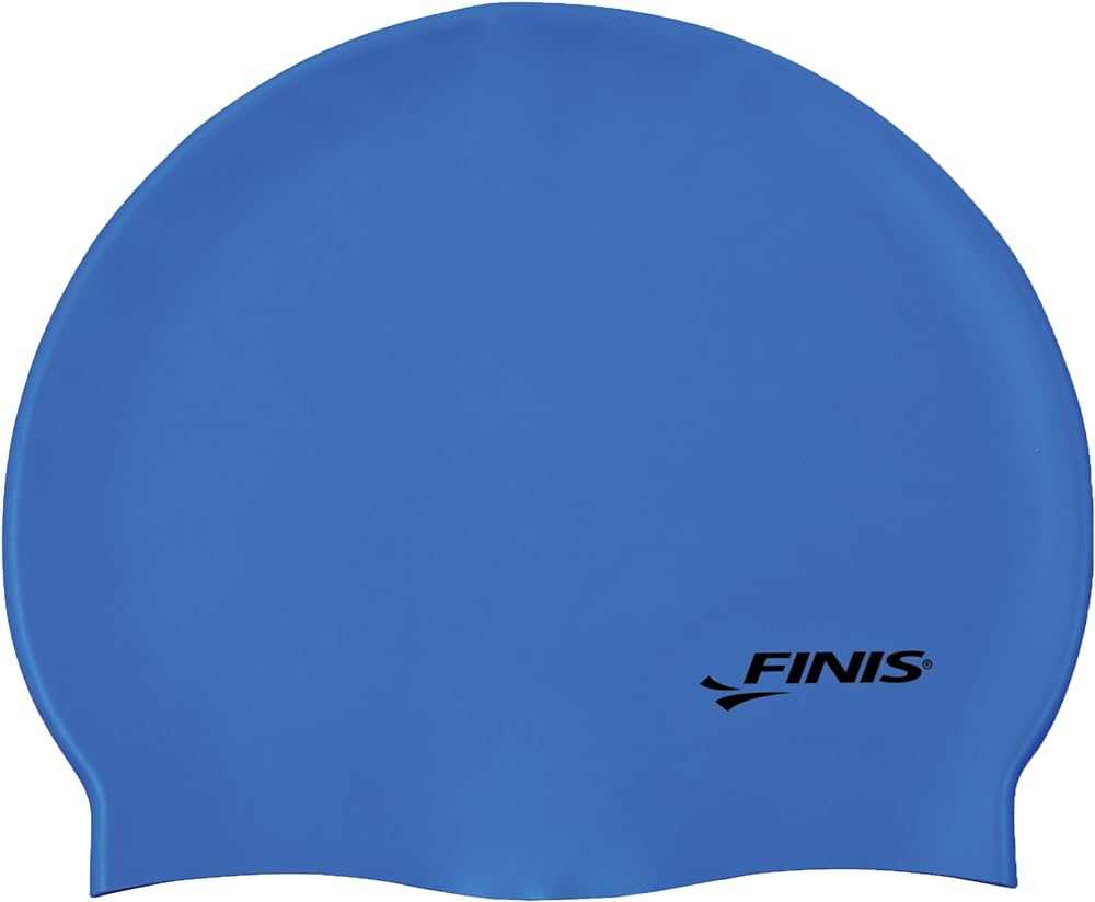 GORRO NAT SILICONA PARA NATACIÓN COLOR AZUL | FINIS