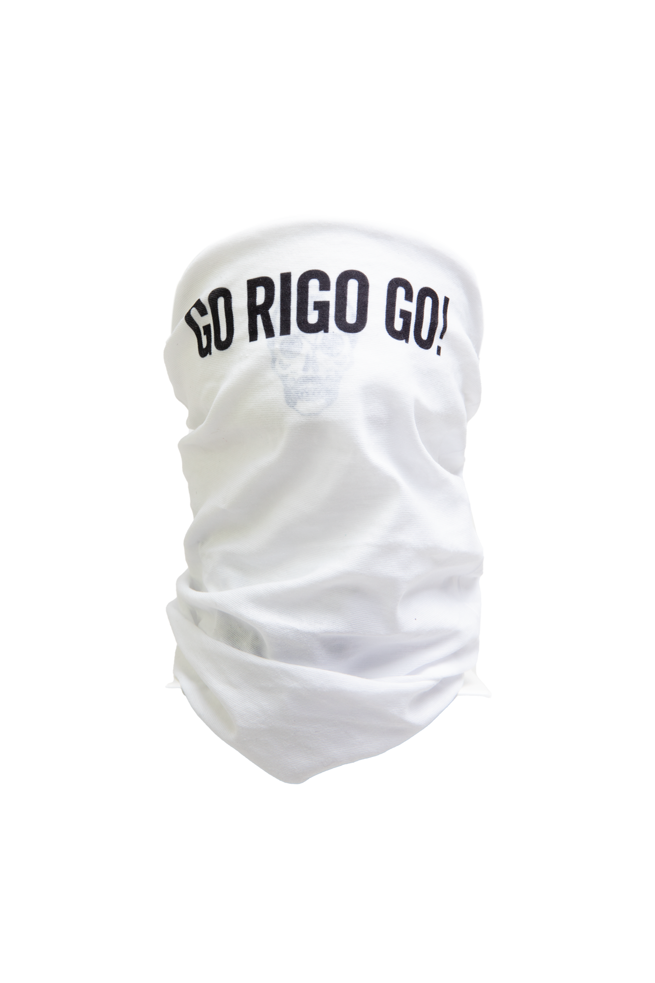 BANDANA CLASICA PARA CICLISMO MARCA GO RIGO GO COLOR BLANCO