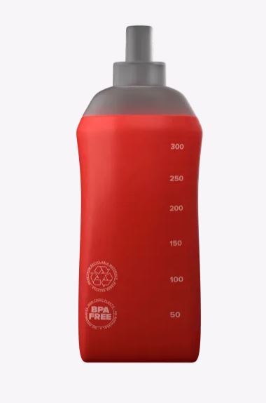 BOTELLA ERGOFLASK ROJO (500ml o 300 ml) | COMPRESSPORT - CINCO AM
