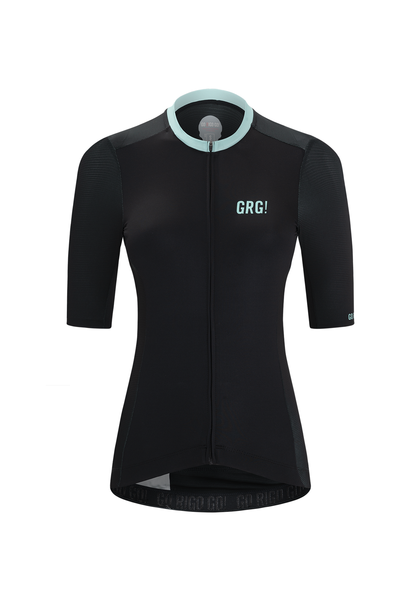 Camiseta M/C KM100 ARGAN PARA CICLISMO MARCA GO RIGO GO COLOR NEGRO