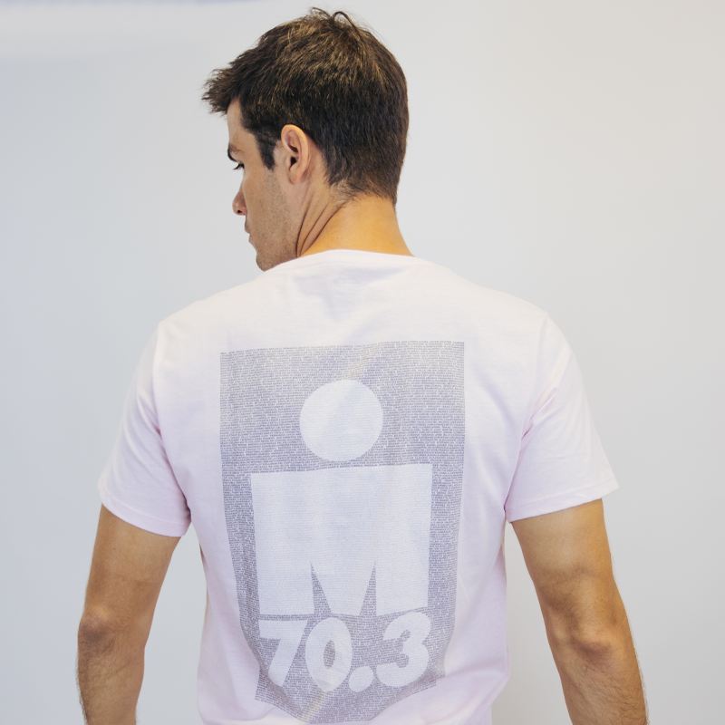 CAMISETA DE ALGODÓN RUTAS DEL ALMA – CUZCO HOMBRE COLOR ROSA| IRONMAN