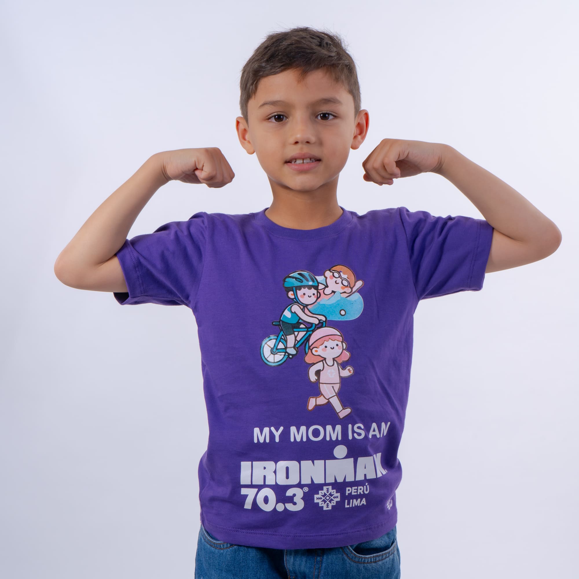 CAMISETA NIÑOS IM 70.3 PERÚ - MY MOM IS AN IRONMAN