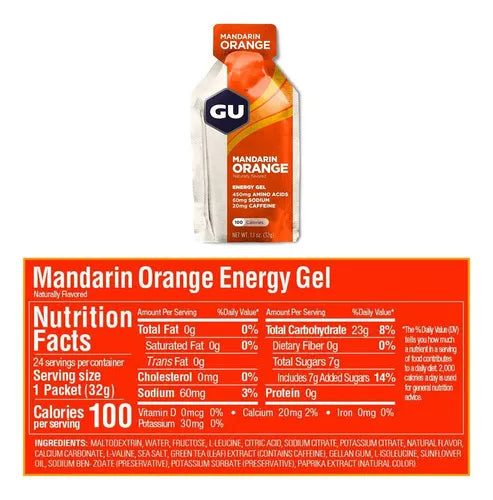 GEL MANDARIN ORANGE | GU - CINCO AM