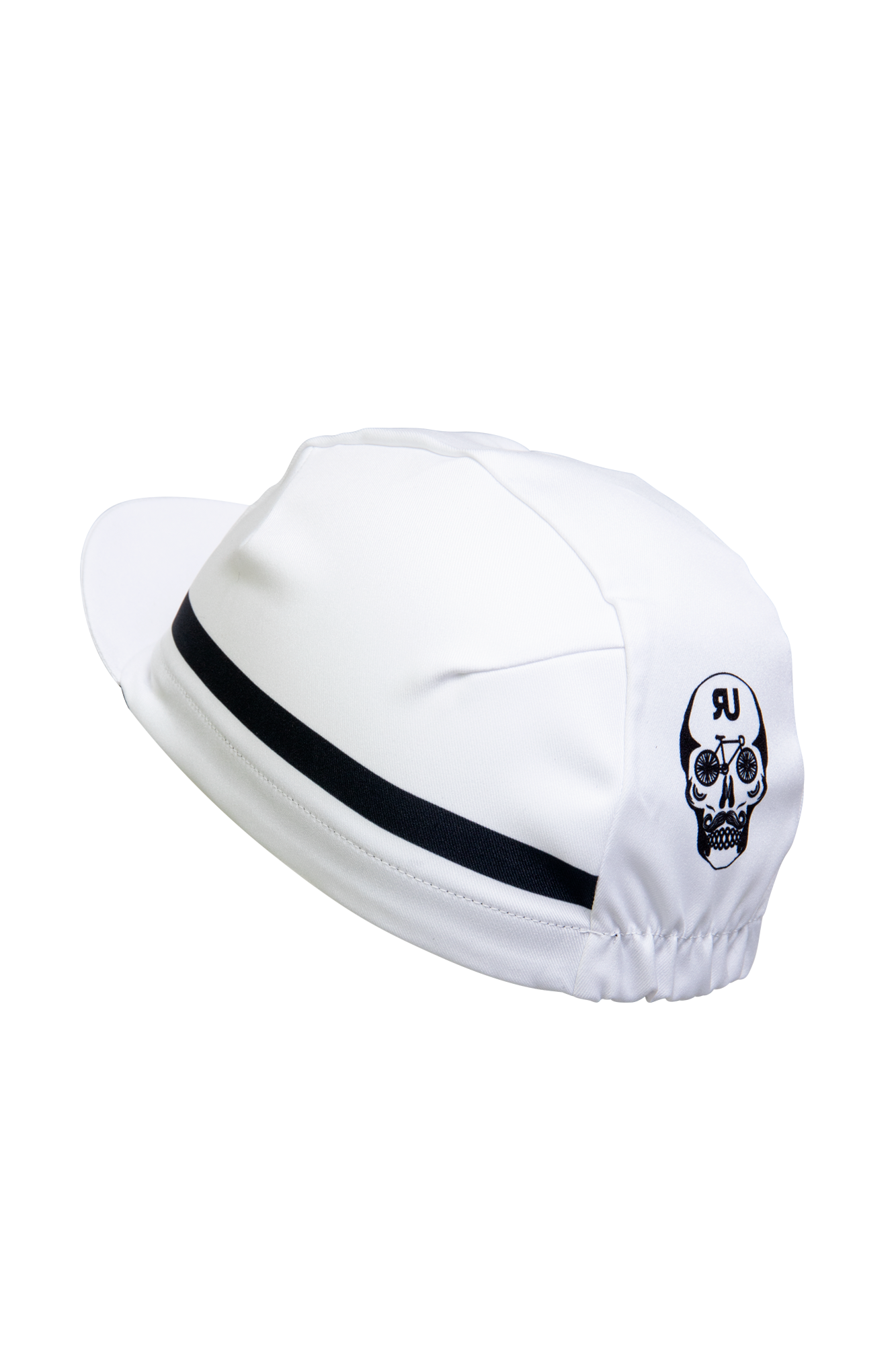 GORRO PARA CICLISMO MARCA GO RIGO GO COLOR BLANCO/AZUL