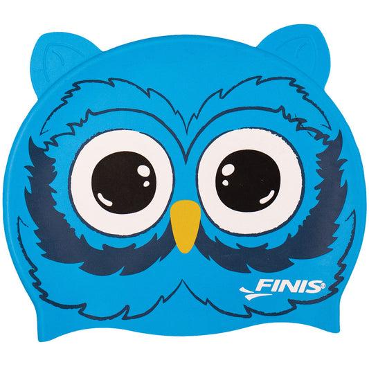 GORRO OWL PARA NATACIÓN COLOR CELESTE | FINIS