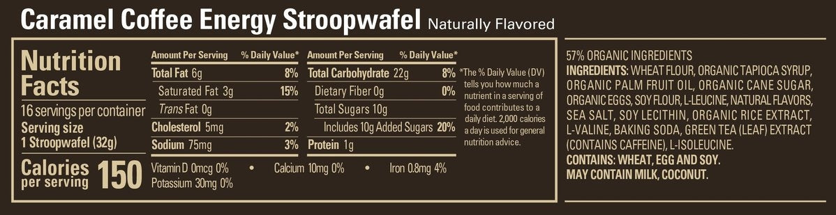 ENERGY STROOPWAFEL - CARAMEL COFFEE | GU