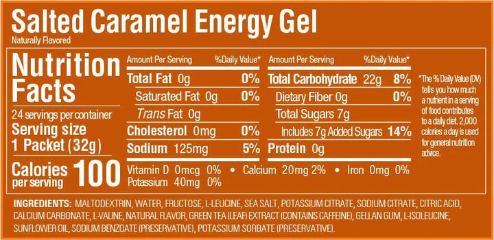 GEL SALTED CARAMEL CAJA 24 | GU