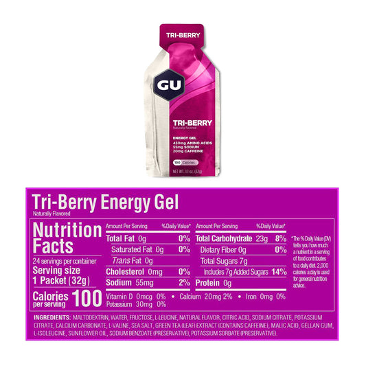 GEL TRI - BERRY | GU - CINCO AM