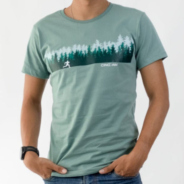 CAMISETA LIFESTYLE MAN AQUA RUNNER | CINCO AM