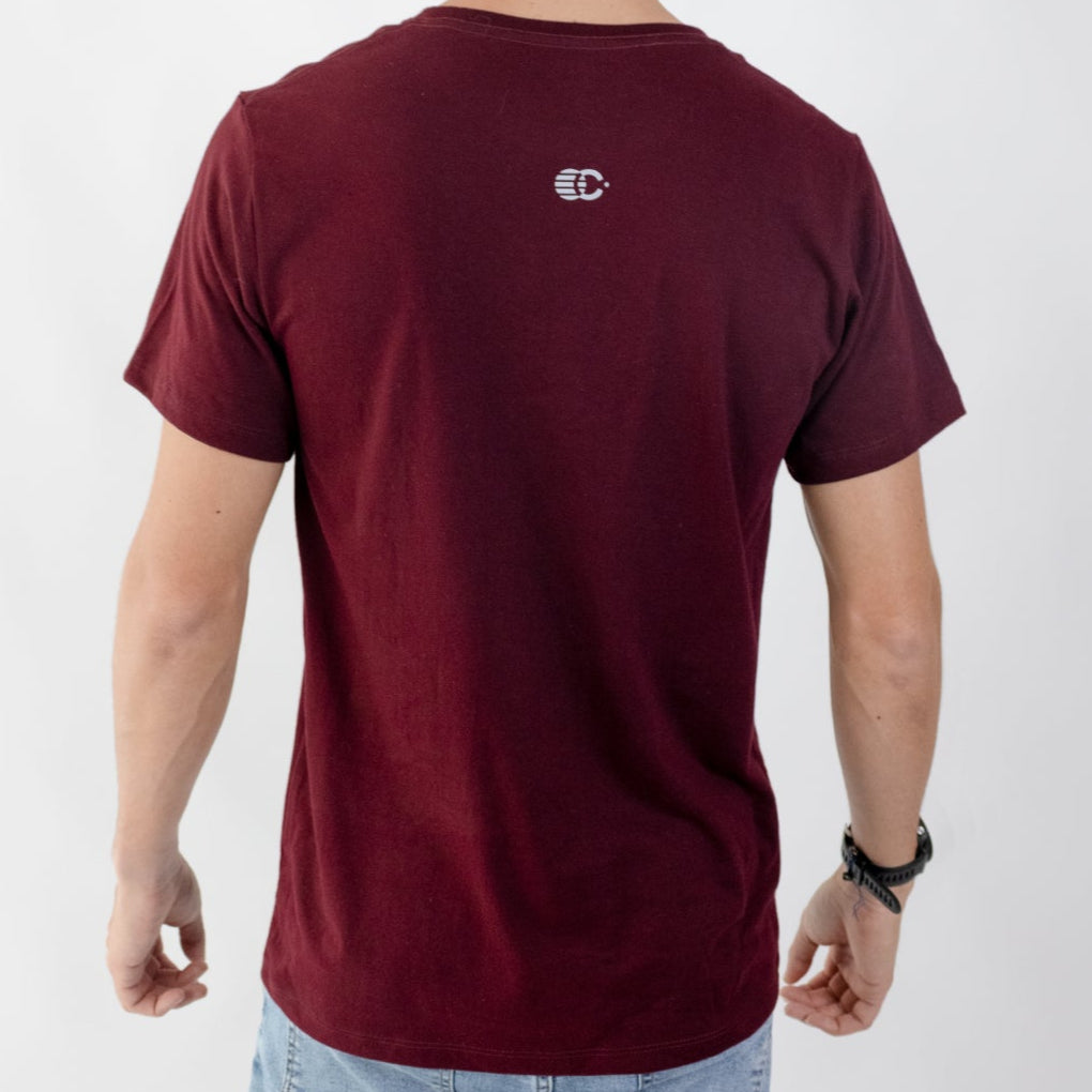 CAMISETA LIFESTYLE MAN WINE TRI | CINCO AM