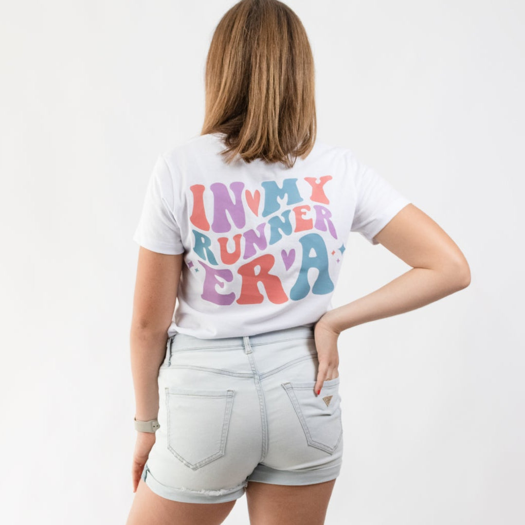 CAMISETA LIFESTYLE WOMAN RUNNER WHITE | CINCO AM