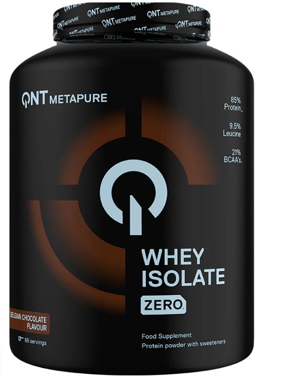 METAPURE WHEY PROTEIN ISOLATE ZERO CARB 4.4LB BELGIAN CHOCOLATE | QNT