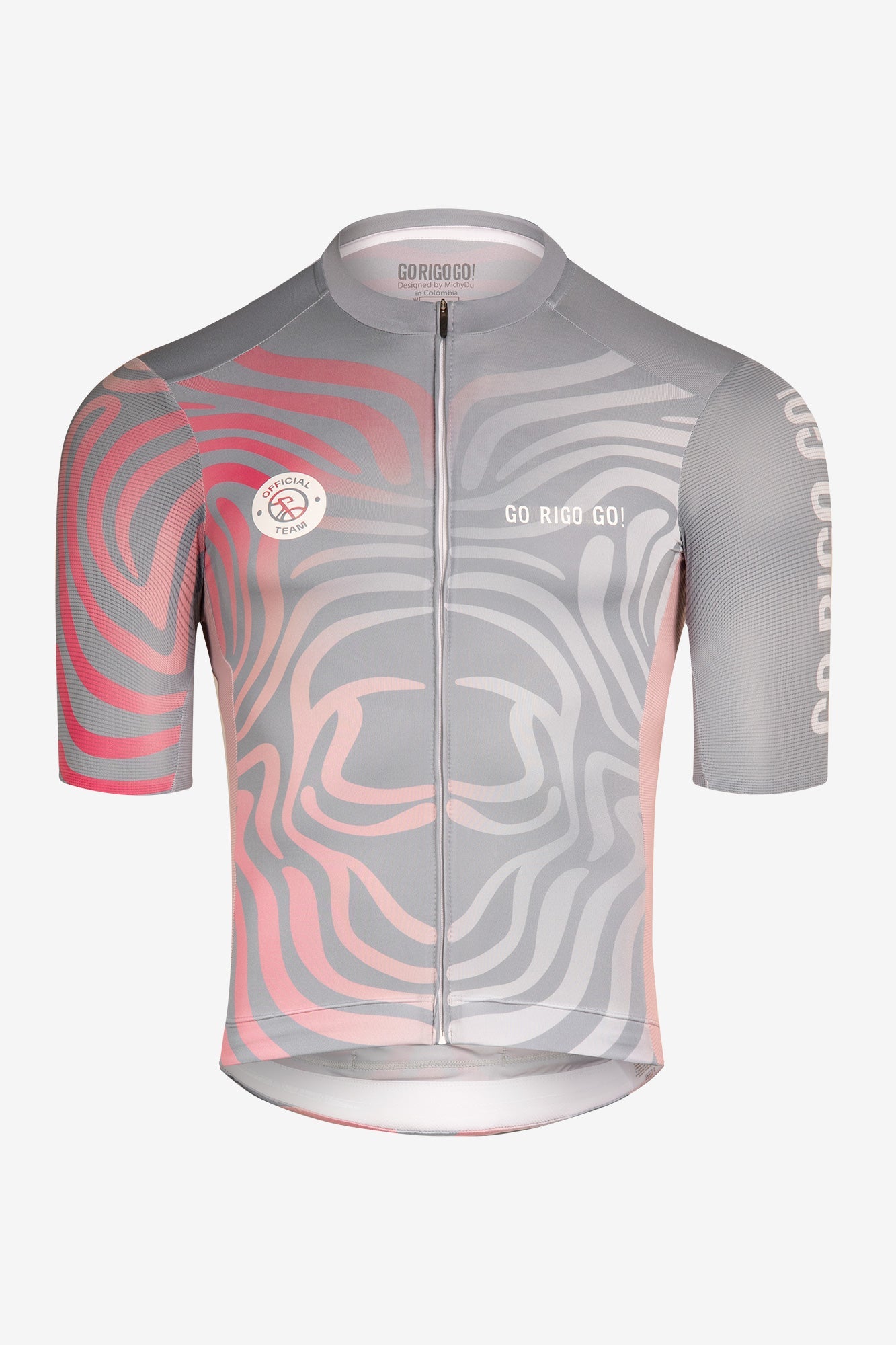 JERSEY CICLISMO OFFICIAL TEAM 2024 KM100 TALLA L GO RIGO GO