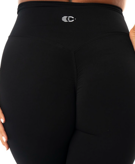 LEGGINS ATHLETIC PUSH UP BLACK | FEEL YOUR POWER - CINCO AM