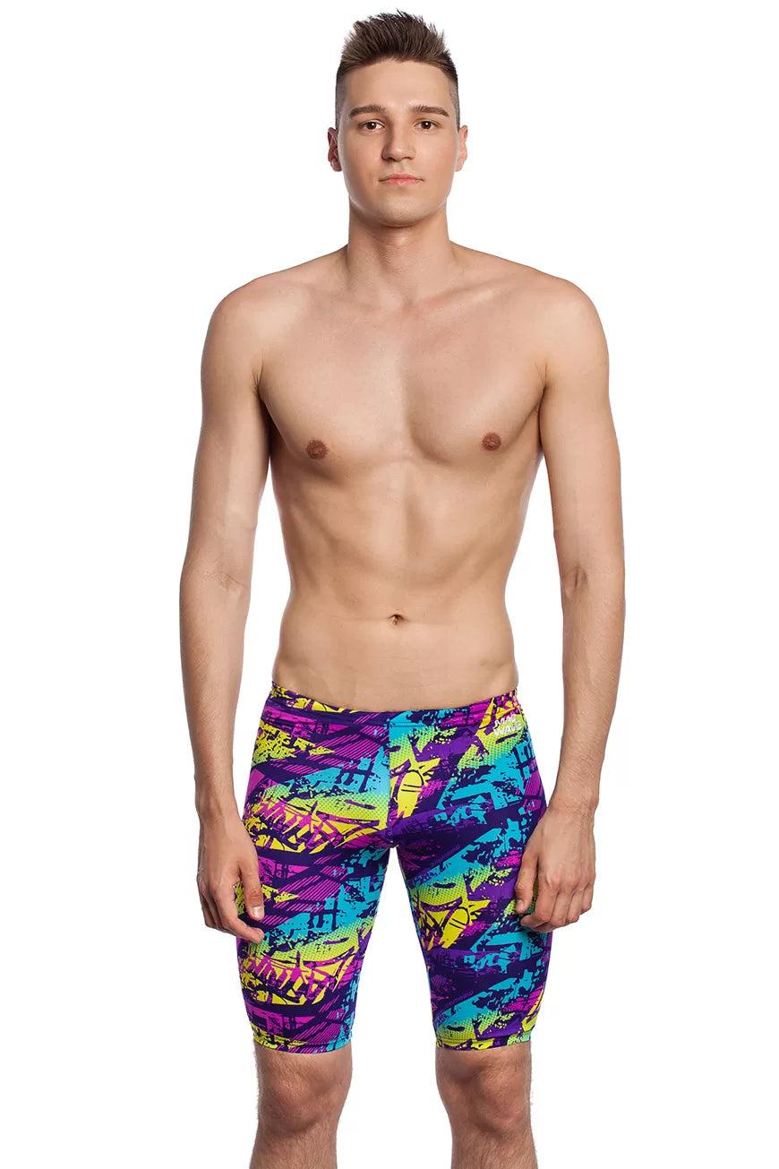 ROPA DE BAÑO ANTICHLOR PARA NATACIÓN HOMBRE MULTICOLOR | MAD WAVE - CINCO AM