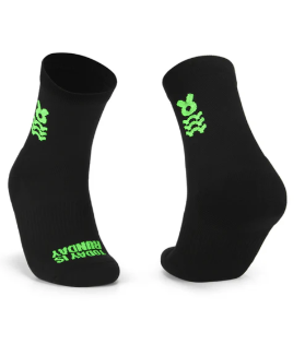 MEDIAS NEGRO/VERDE | BUNNYHOP