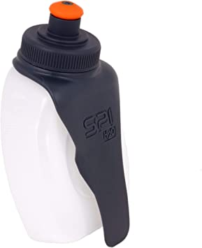 BOTELLA PARA AGUA DEPORTIVA - TRANSPARENTE | SPIBELT H20 HYDRATION - CINCO AM