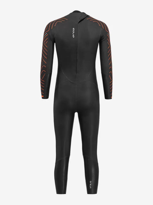 WETSUIT VITALIS TRN HOMBRE PARA AGUAS ABIERTAS COLOR NEGRO/NARANJA | ORCA - CINCO AM