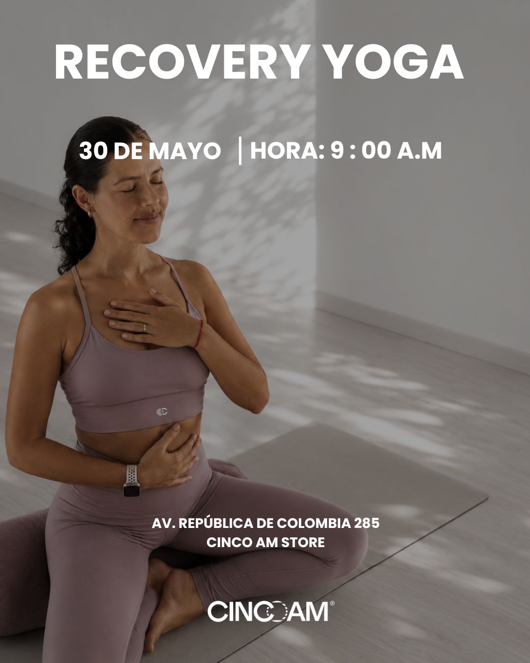 Recovery Yoga by Cinco AM
