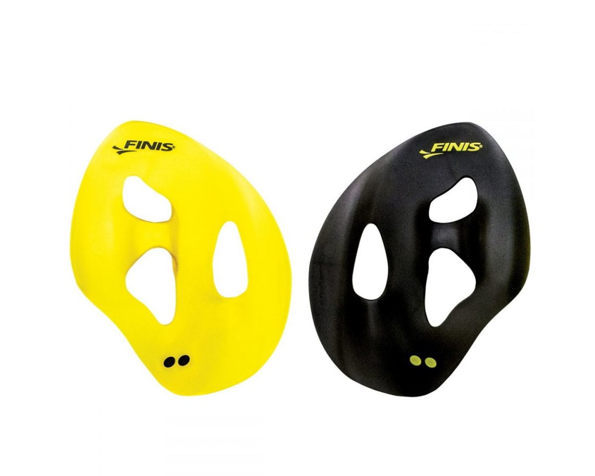 PALETAS ISO PARA NATACION COLOR AMARILLO | FINIS