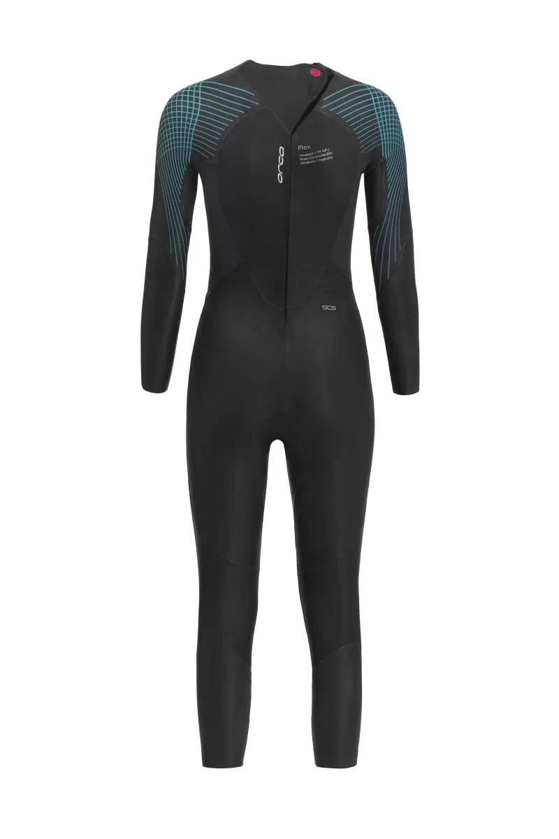 WETSUIT DE TRIATLON ATHLEX FLEX MUJER PARA TRIATLON COLOR NEGRO/AZUL | ORCA