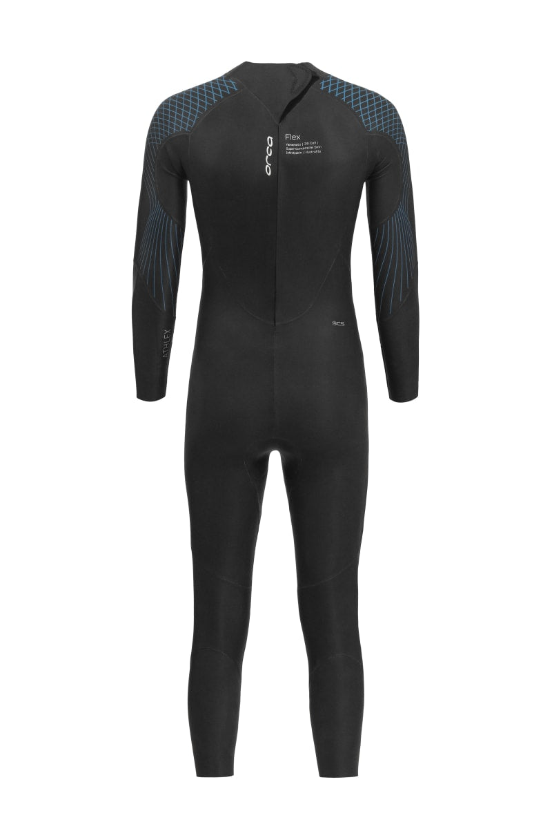 WETSUIT DE TRIATLON ATHLEX FLEX V2 HOMBRE COLOR NEGRO/AZUL | ORCA