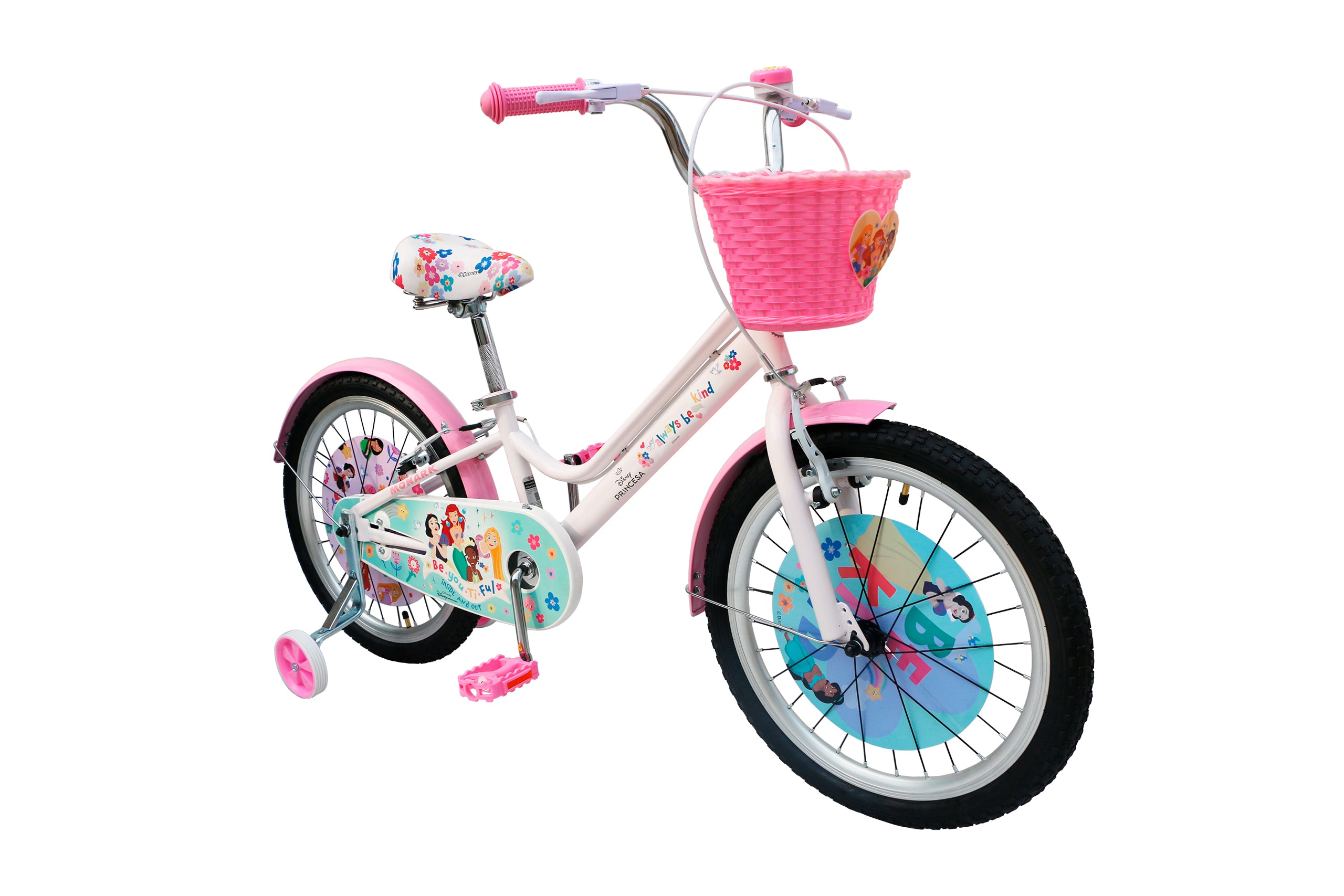 BICICLETA PRINCESAS ARO 20" BLANCO | MONARK