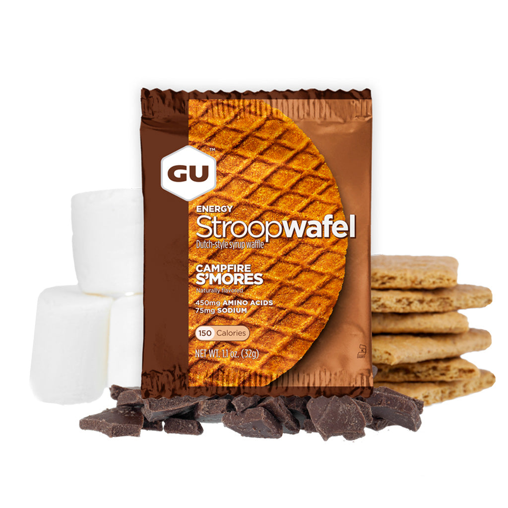 ENERGY STROOPWAFEL CAMPFIRE S'MORES - SIN CAFEÍNA | GU - CINCO AM