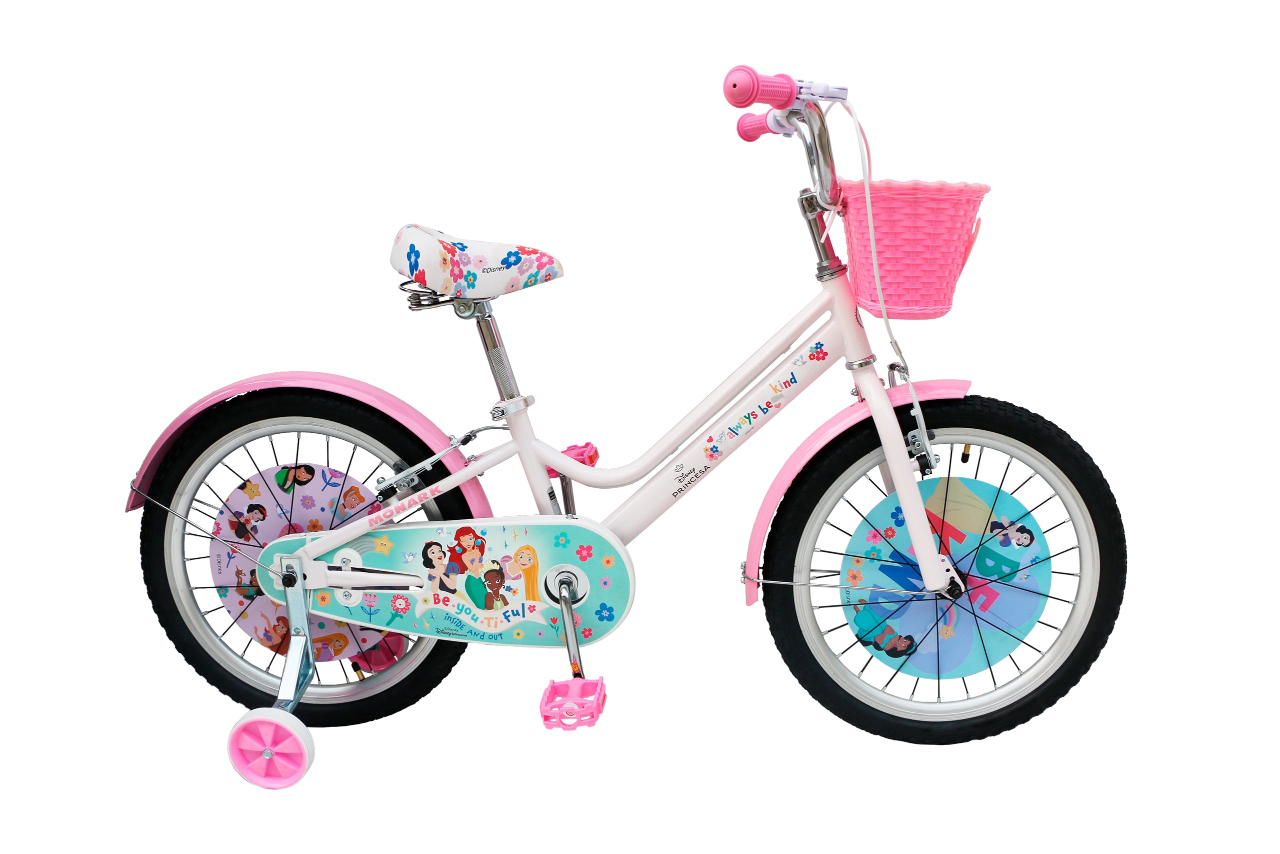 BICICLETA PRINCESAS ARO 20" BLANCO | MONARK