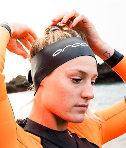 Cinta Neoprene Headband PARA AGUAS ABIERTAS COLOR NEGRO | ORCA