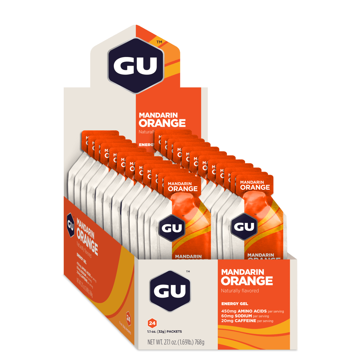GEL MANDARIN ORANGE CAJA 24 | GU - CINCO AM