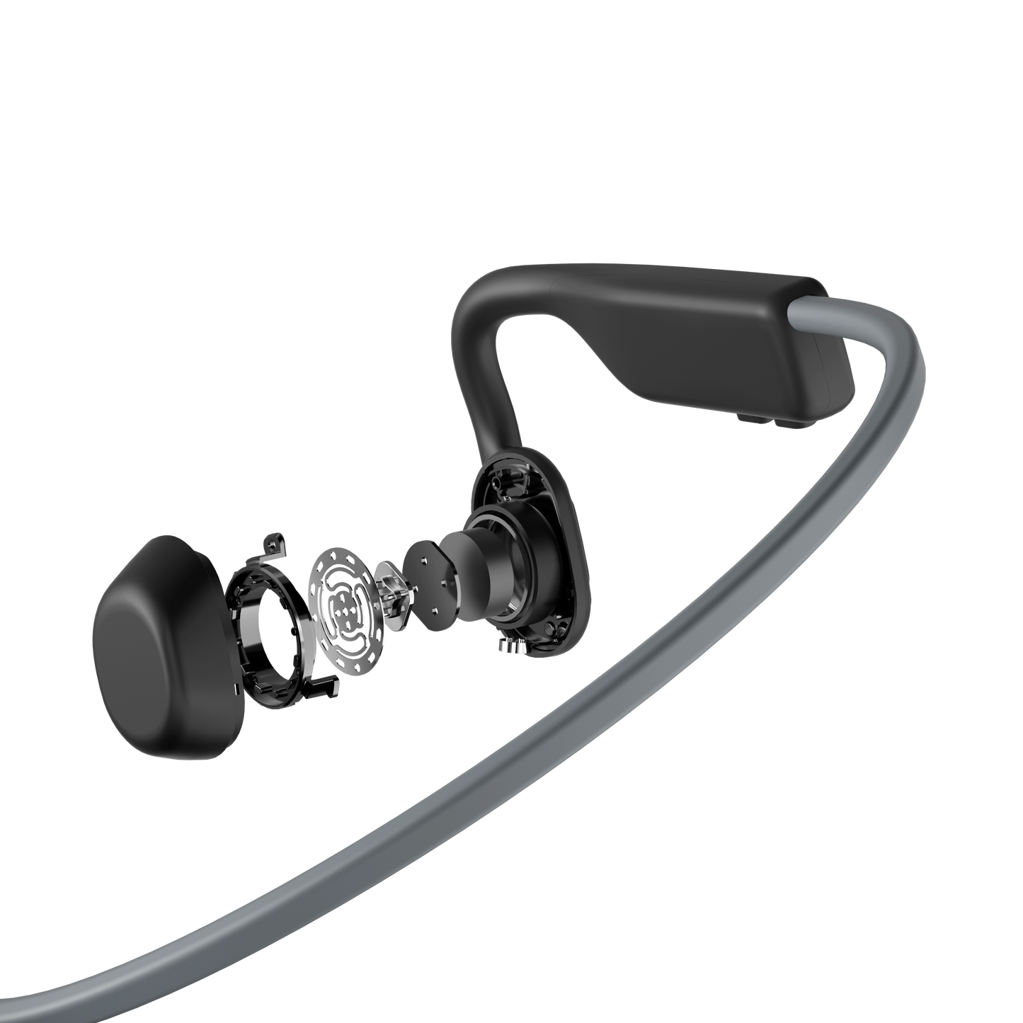 AUDIFONOS OPEN MOVE GRIS SHOKZ