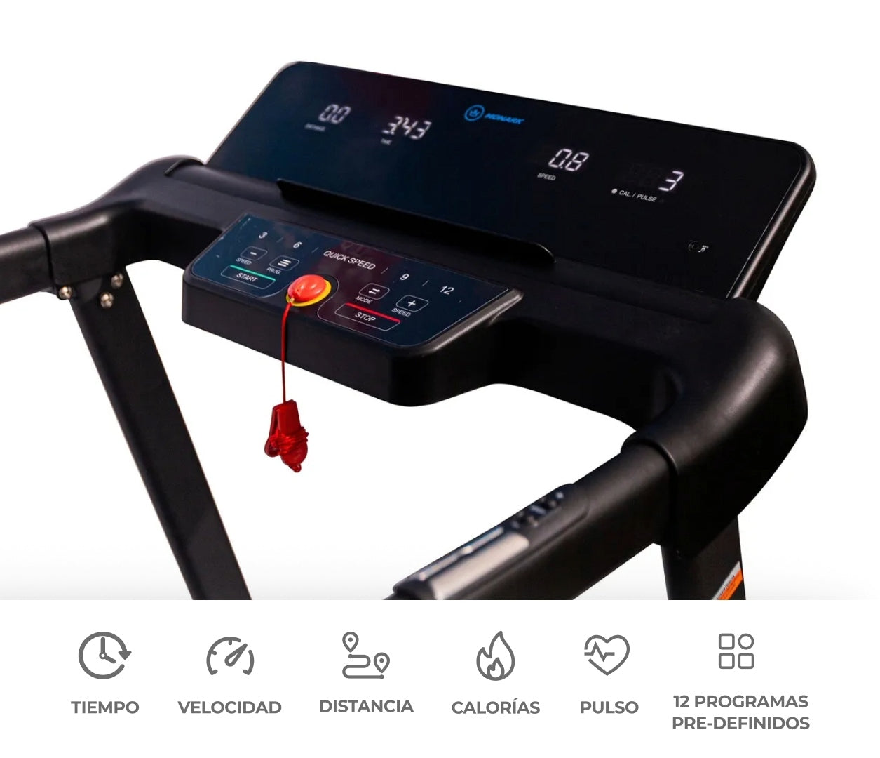 TROTADORA T107 NEGRO | MONARK - CINCO AM