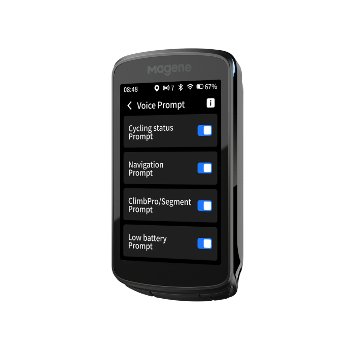 Ciclocomputador GPS inteligente C706 | MAGENE - CINCO AM