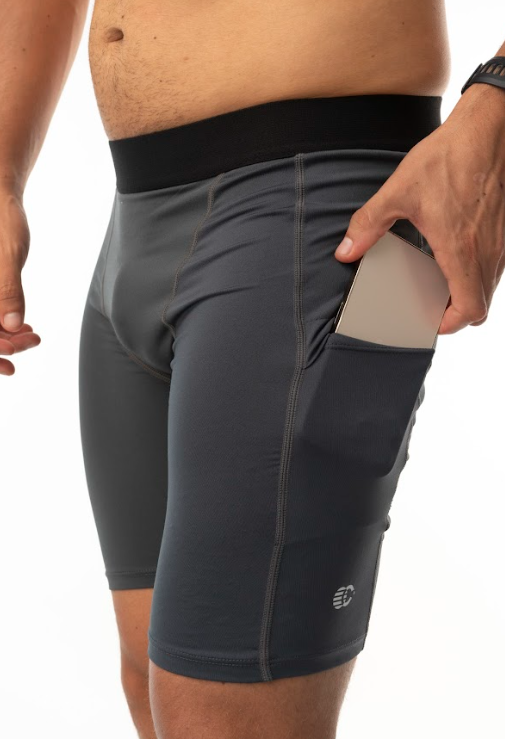 PANTALONETA ATHLETIC GRIS | FEEL YOUR POWER