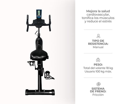 SPINNING K4018 NEGRO AZUL | MONARK