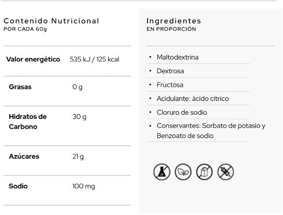 GEL ENERGÉTICO · 30CHO OFF CAF - SABOR LIMÓN - GEL 50ML