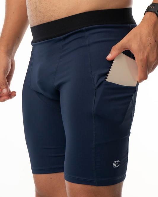PANTALONETA ATHLETIC AZUL | FEEL YOUR POWER - CINCO AM