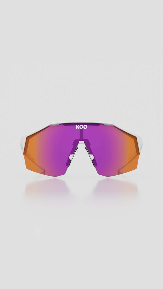 Alibi White Matt / Photochromic Fuchsia Mirror | KOO - CINCO AM
