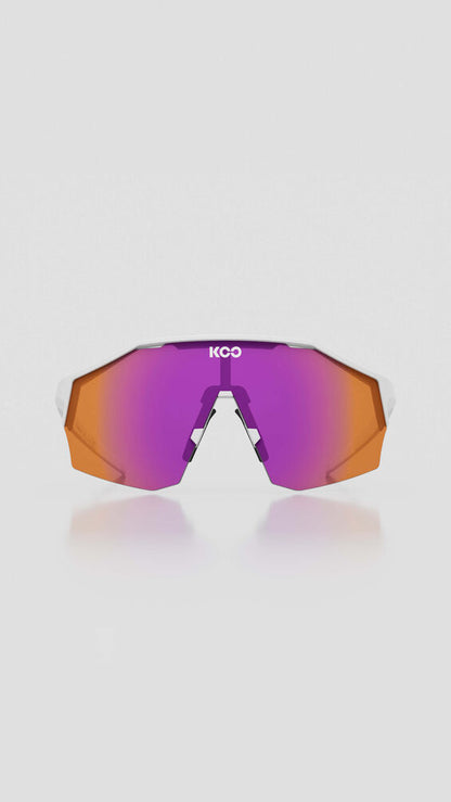 Alibi White Matt / Photochromic Fuchsia Mirror | KOO - CINCO AM