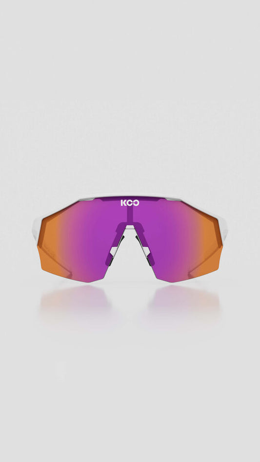 Alibi White Matt / Photochromic Fuchsia Mirror | KOO - CINCO AM