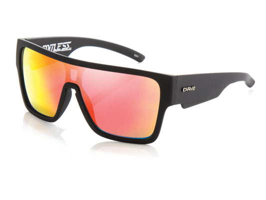 LENTES LIMITLESS RED IRIDIUM NEGRO MATTE | CARVE - CINCO AM