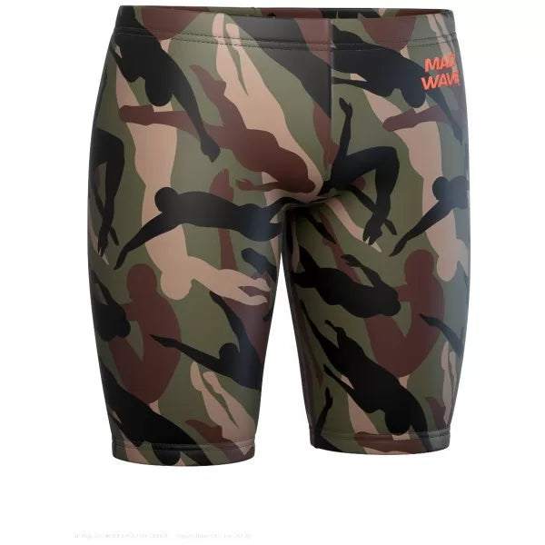 ROPA DE BAÑO PARA NATACIÓN HOMBRE COLOR VERDE MILITAR | MAD WAVE