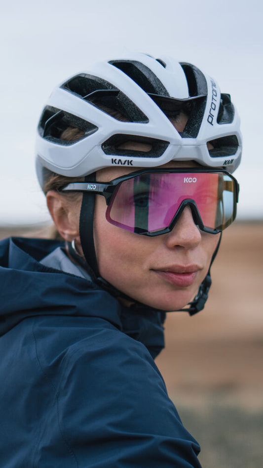 Demos Black / Photochromic Fuchsia Mirror | KOO - CINCO AM