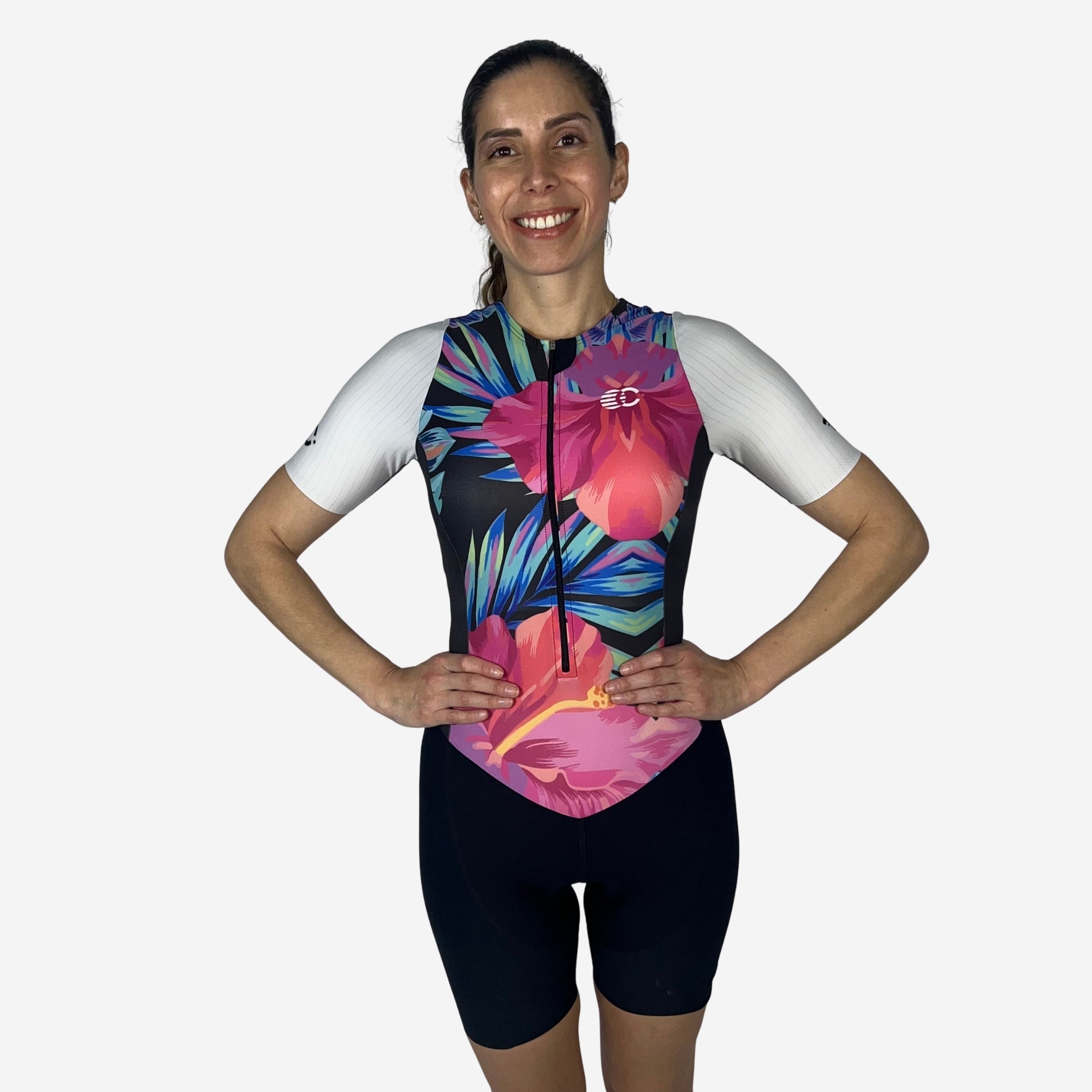 TRISUIT HIBISCO HAWAIANO FEMALE | CINCO AM