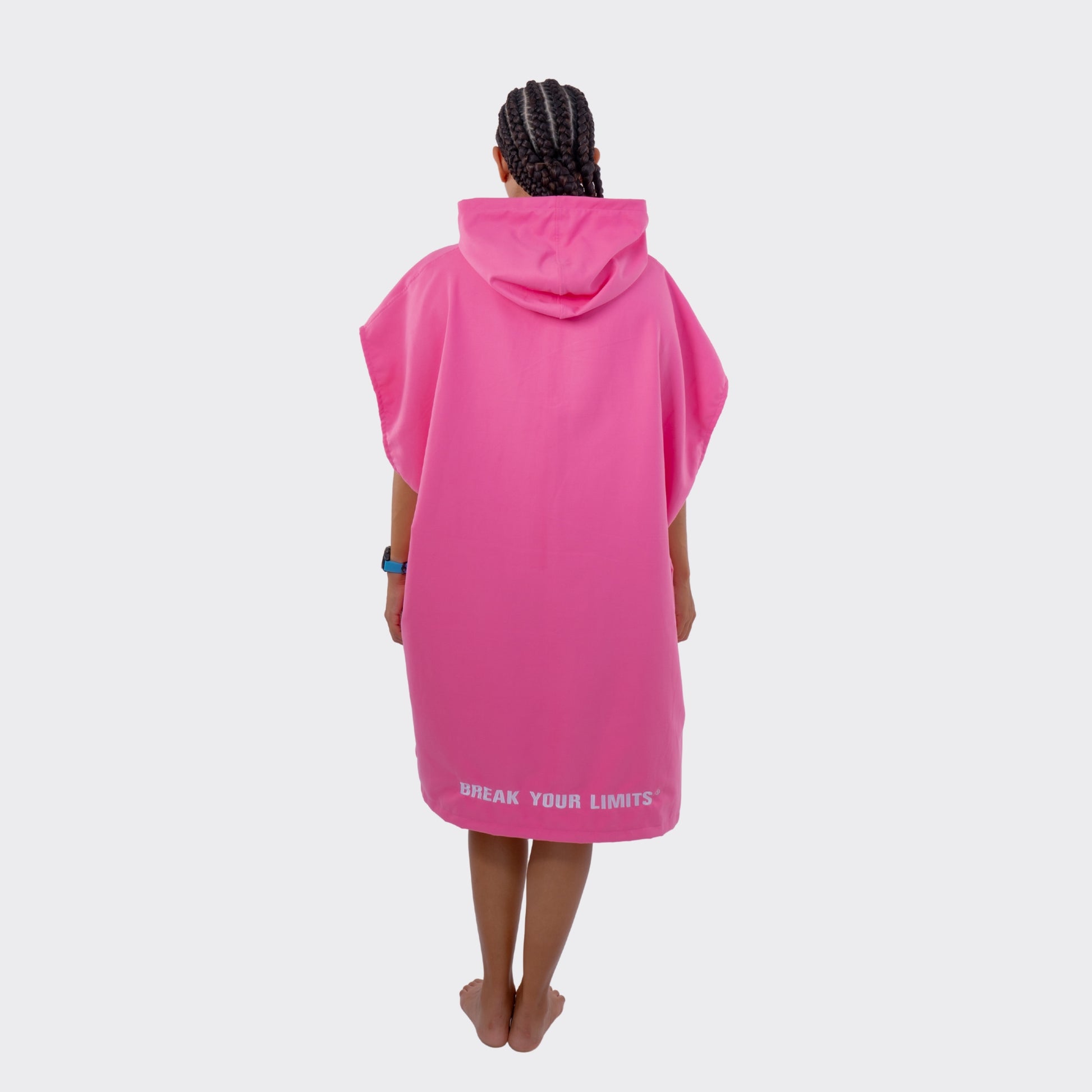 PONCHO SUNSET VIBES PINK TROPICAL | CINCO AM - CINCO AM