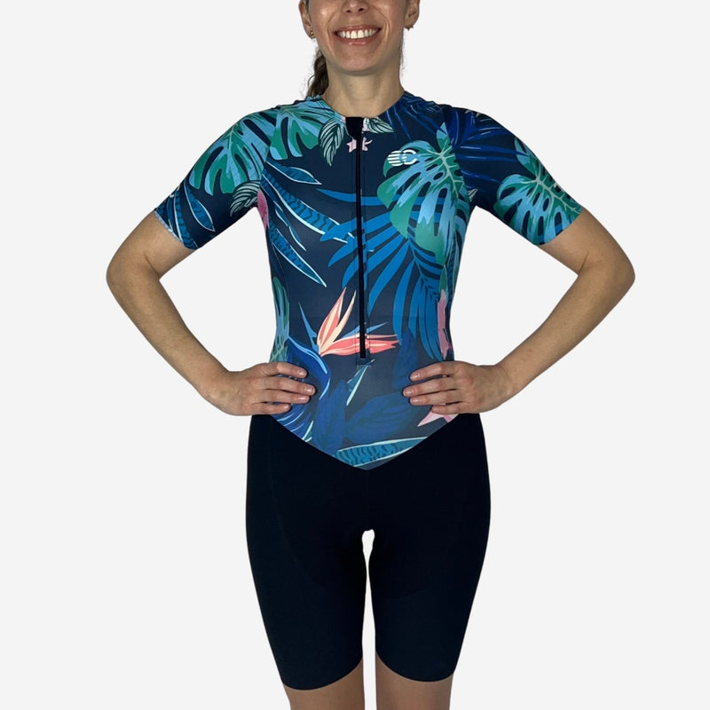 TRISUIT GREEN CATTLEYA KONA FEMALE | CINCO AM